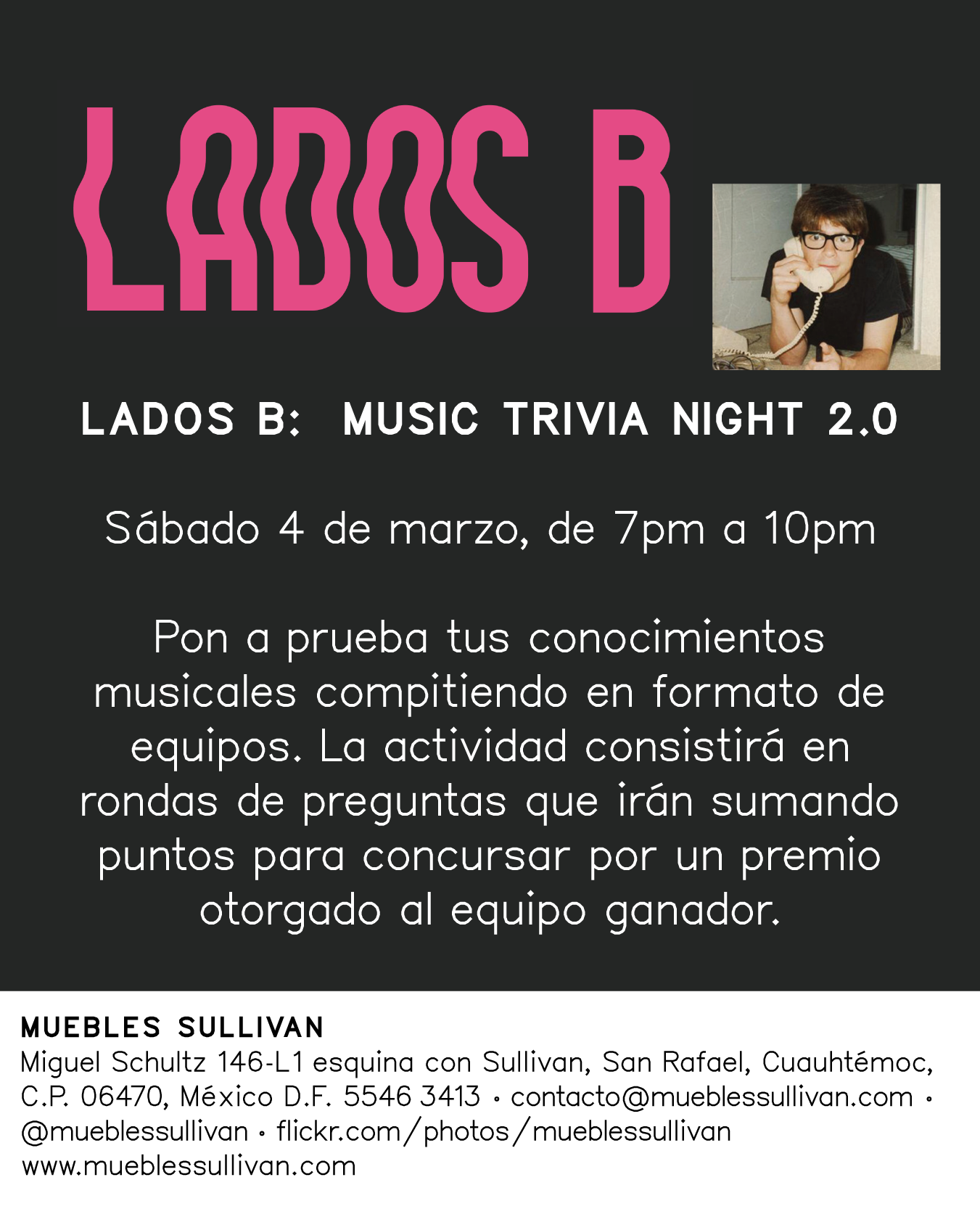 Lados B:  Music Trivia Night 2.0